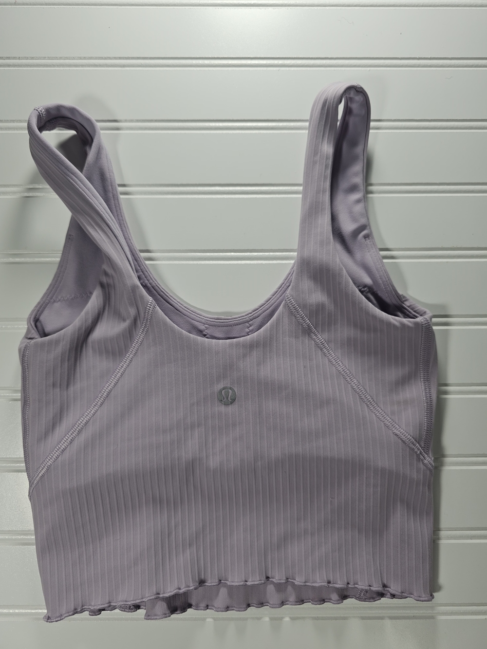 lululemon athletica Lavender Ribbed Tank Top